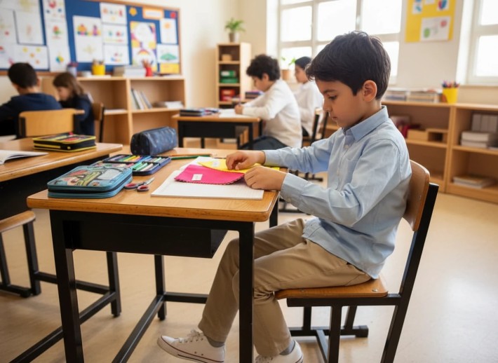 خرید پارچه کتان فرم مدارس