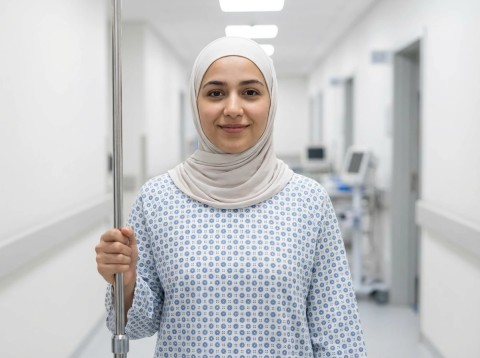 پارچه لباس بیمار فلامنت پنبه بخش زنان